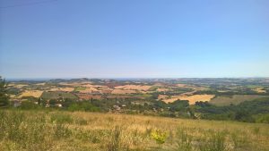 Vista panoramica Frazione Montegiano