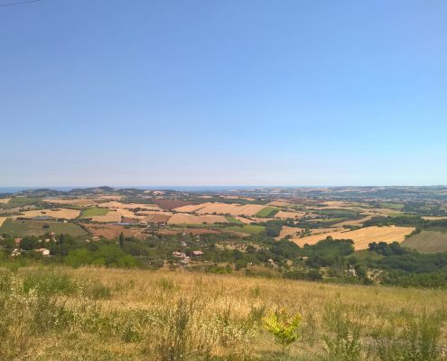 Vista panoramica Frazione Montegiano