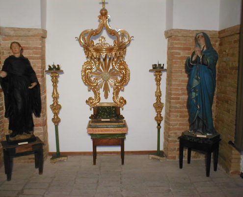 Dettaglio statue Museo dell’Arte Sacra