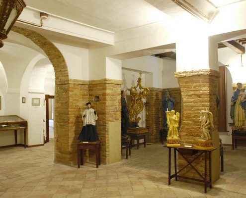 Sala principale Museo dell’Arte Sacra