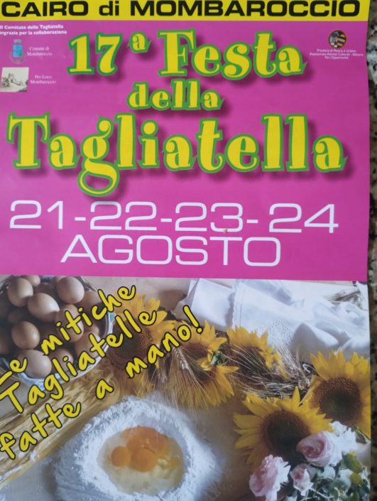 Festa della Tagliatella 2025 Fronte